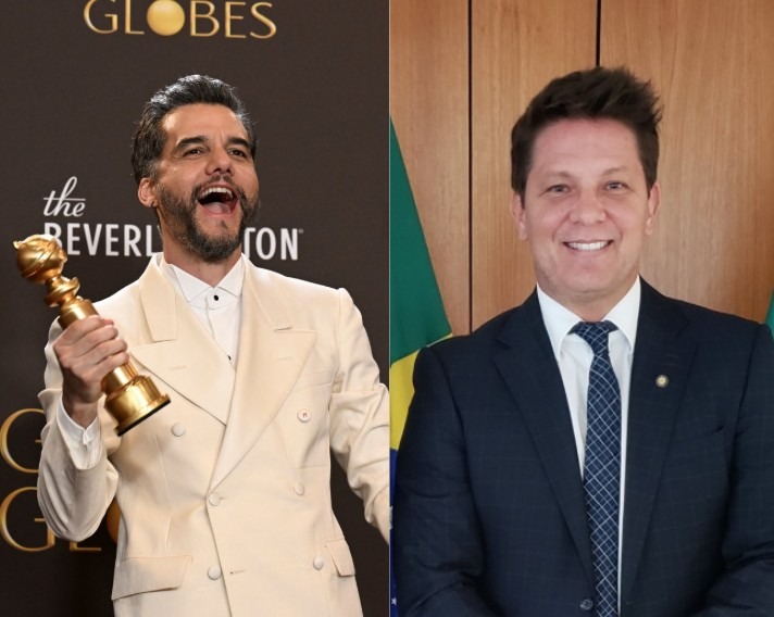 BlogdoNoblat's tweet photo. Por Mario Frias, deputado federal pelo PL de São Paulo:

Esse sujeito [Wagner Moura] não �� consciência moral nenhuma. É um oportunista confortável que assiste ao próprio povo sangrar de longe enquanto percorre o mundo arrotando virtude para plateias estrangeiras. Fala de justiça sem nunca pagar o preço dela.  Sua indignação é seletiva e calculada: só aparece quando rende aplauso, contratos e prestígio. Quando a violência vem do lado ideológico que ele apoia, o silêncio é imediato. Perguntem o que ele acha da Palestina ou da Venezuela e vejam o milagre acontecer: a coragem desaparece.  Enquanto pessoas são presas, perseguidas e morrem, ele observa de fora, protegido, e ainda se arroga o direito de falar em nome de quem ele jamais defendeu. O sofrimento do povo vira cenário; o sangue, moeda simbólica para autopromoção.  Ataca a censura vivendo em plena liberdade no exterior. Demoniza o capitalismo enquanto desfruta de cada um de seus privilégios. Prega sacrifício, mas só para os outros.   E a história é clara: um dia haverá julgamento. E, quando ele vier, não haverá discurso, palco ou aplauso que o permita escapar. Como em Nuremberg, quem viu, entendeu e escolheu calar será lembrado e cobrado exatamente pelo que foi.