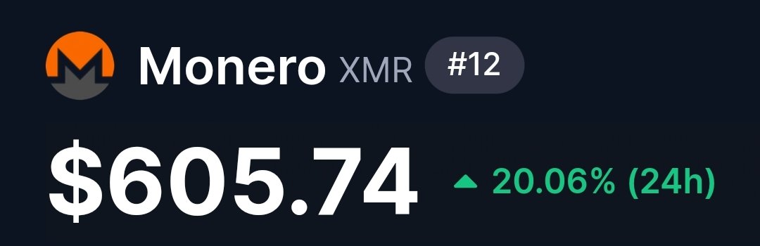 SatoshiCounts's tweet image. Believe in sXMRthing