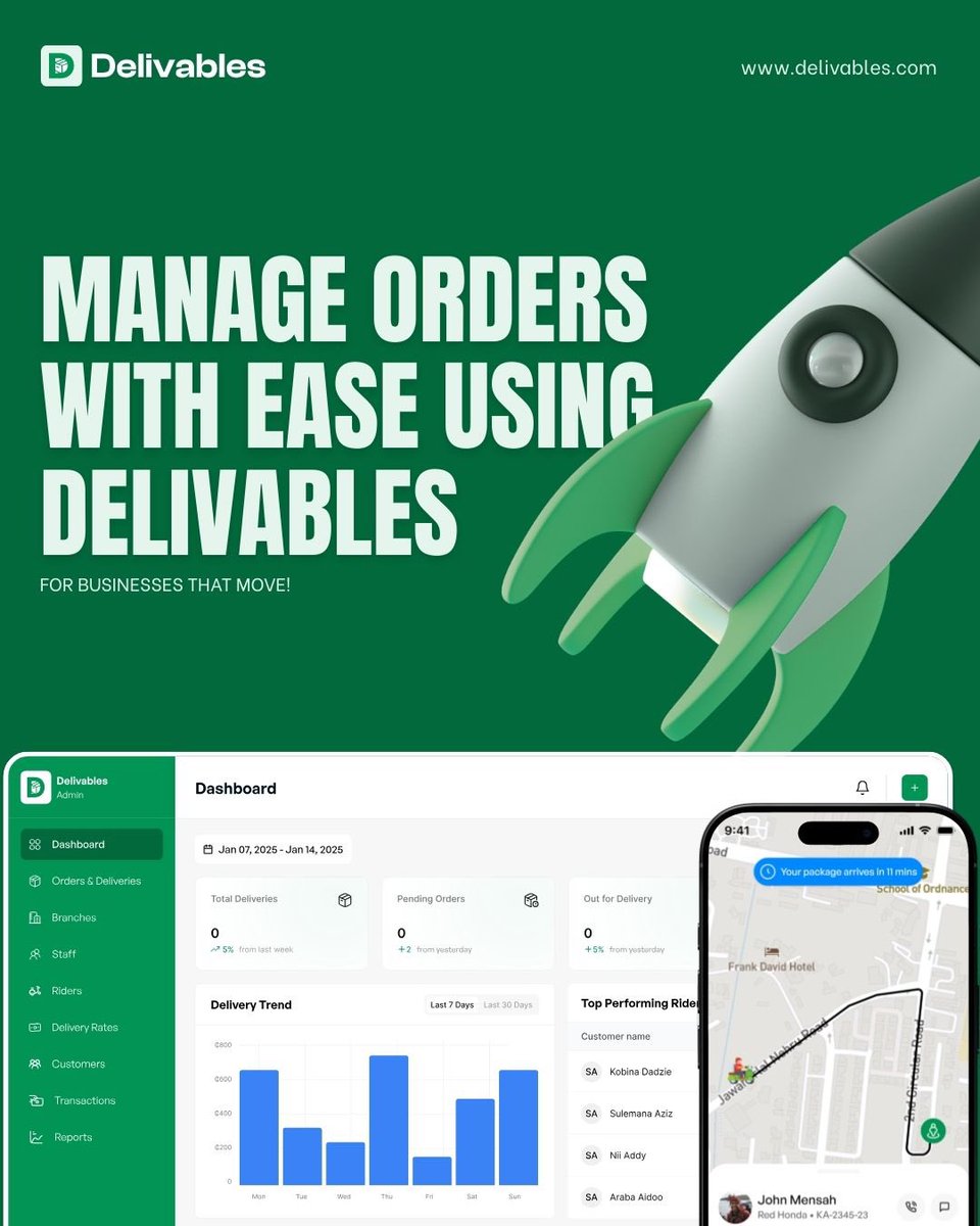 delivables's tweet photo. Every delivery matters.
Today, we’re proud to officially launch Delivables — a platform built to help businesses run deliveries faster, smarter, and with confidence. 🚀

Get started today: https://t.co/RqFJCTl8o2 https://t.co/DRhLPyOqhD