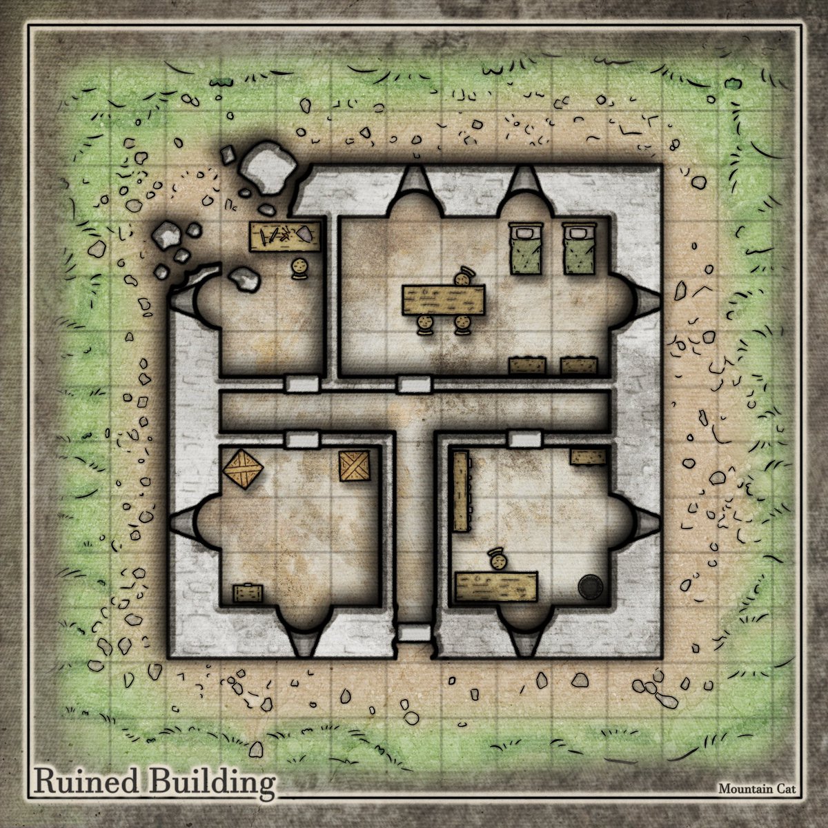 RealMountainCat's tweet photo. I would say a downgrade from a previous one, many mistakes have been made, but that's how it is 'x3

#dnd #map #drawing #battlemap https://t.co/NSmrxGMX5Z