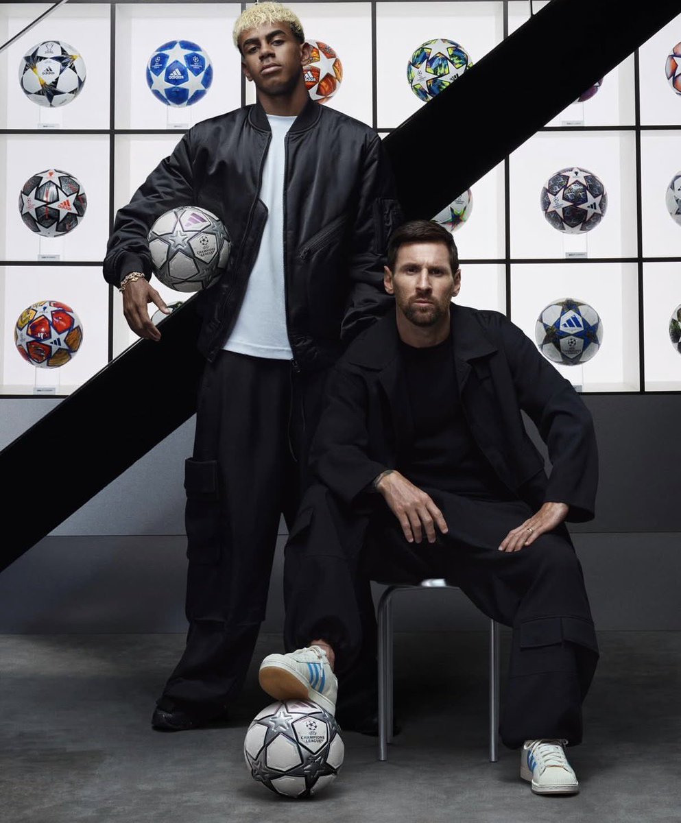 Leo Messi and Lamine Yamal for adidas! ///