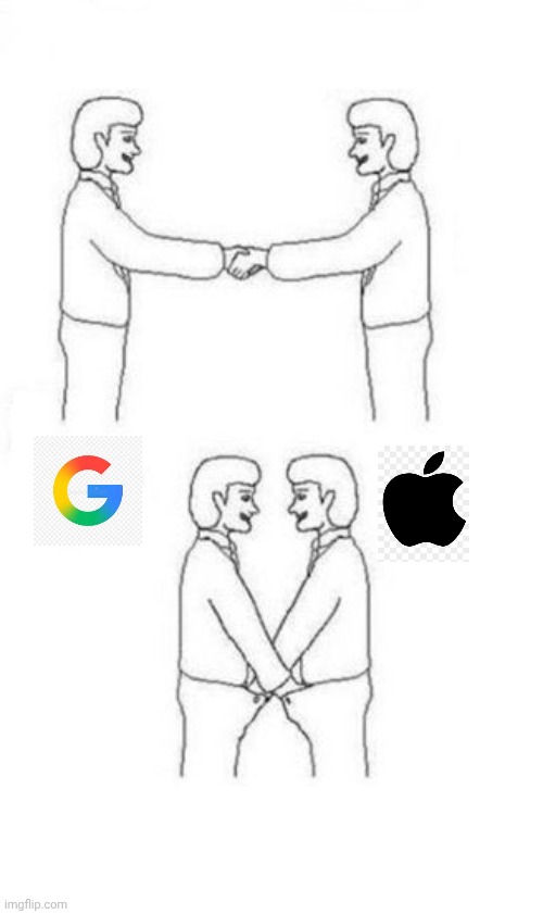 Kanatunga's tweet image. Google and Apple collaboration explained