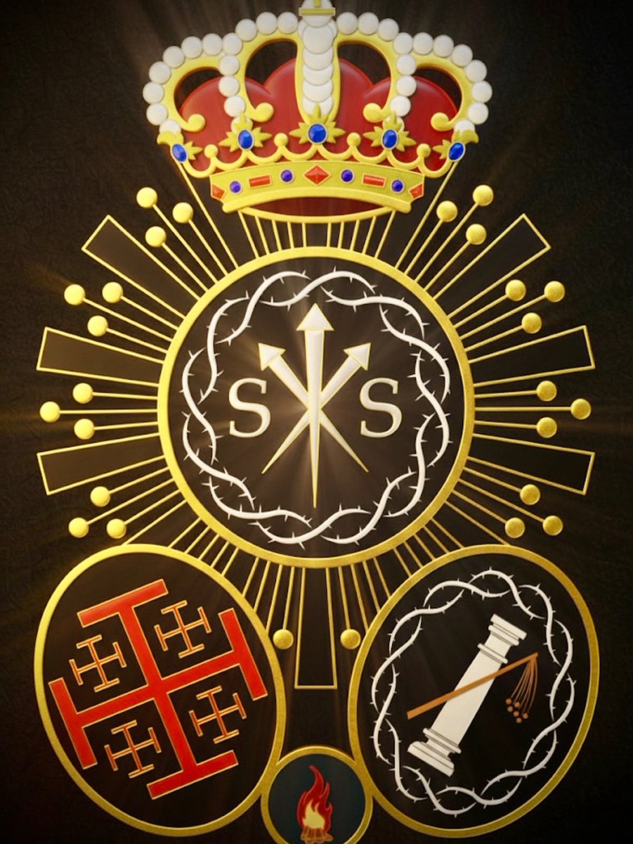 Soledad_archi's tweet photo. Os presentamos el nuevo escudo de esta Real, Muy Antigua y Venerable Archicofradía de la Soledad de #Archidona https://t.co/7ZzEEOH9YL