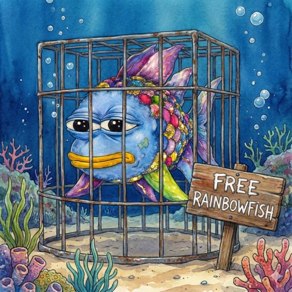 0xGLAZED's tweet image. #FreeFish 🌈🐟