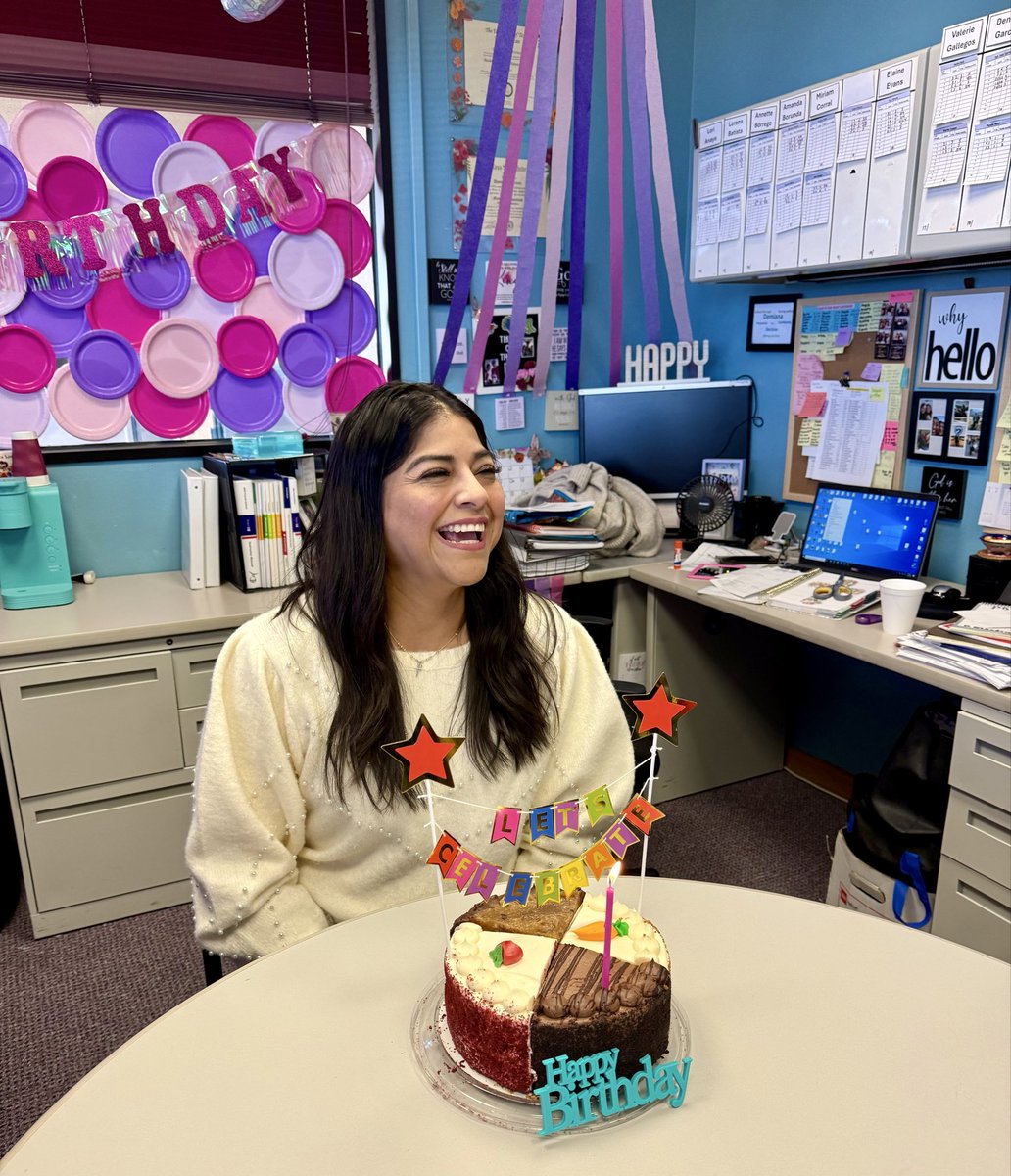 MTapia_CI's tweet photo. Happy Birthday to our very own butterfly Demi @damianamtz1 always spreading kindness, beauty, and good vibes wherever she goes! ๐ฆ๐ Hope your day was as lovely and uplifting as you are! #TeamSISD #SPEDStrong #ALLIN https://t.co/tlUpV4vr03