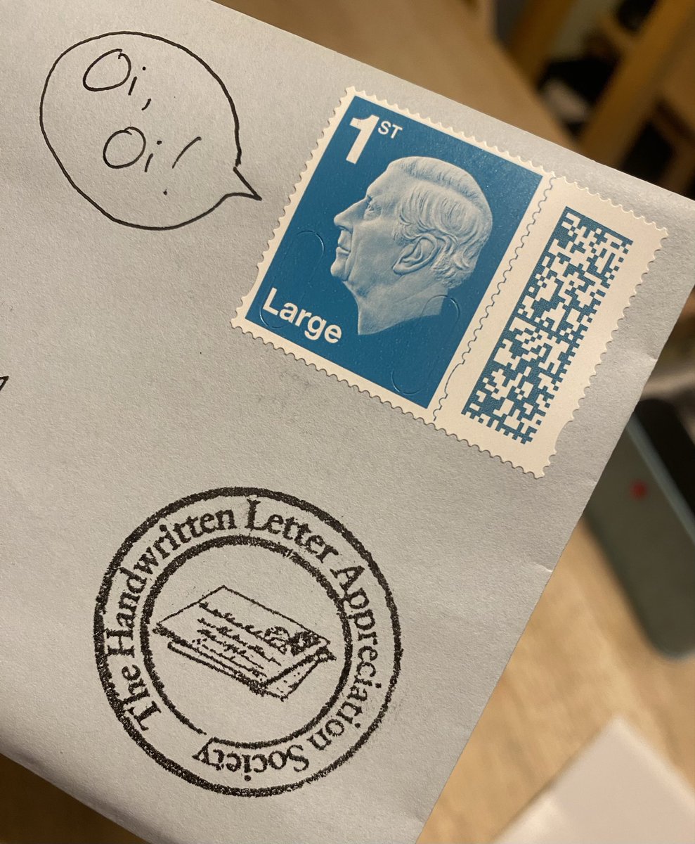 letterappsoc's tweet photo. Promise to visit me in The Tower, yes? It’s not to The King if that helps, and it’s only because I still need distracting from those ugly barcodes… #NoToCodes #YearOfTheLetter 😂😬🏰📮🤖👍 https://t.co/w8xc8VETgB