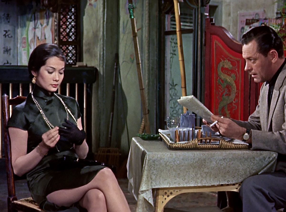 Mabellonghettl's tweet image. Nancy Kwan in "The World of Suzie Wong" 

dir. Richard Quine - 1960
