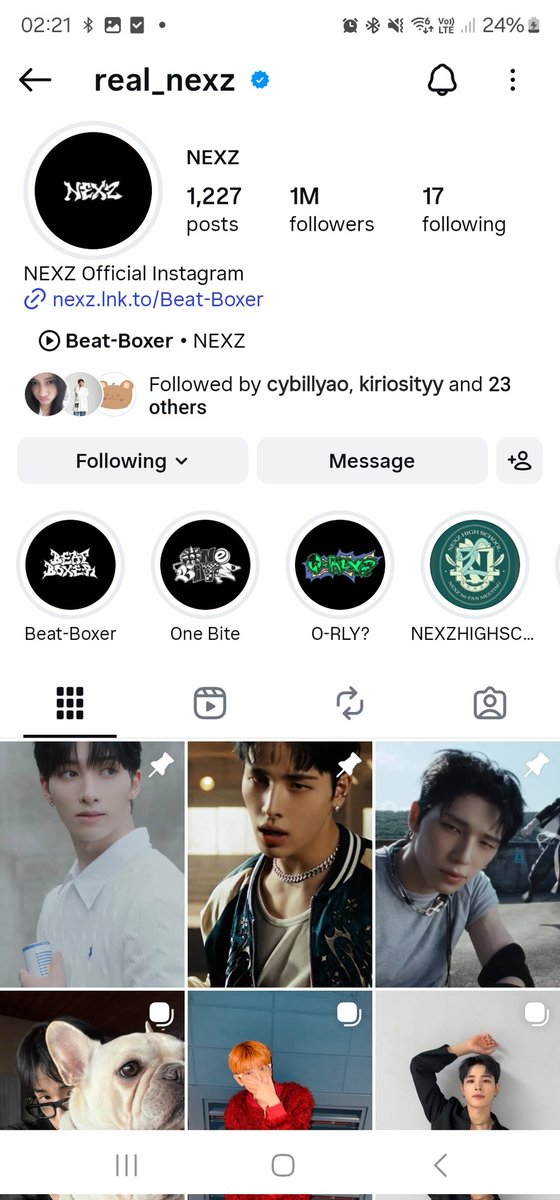 Beyondblessed_e's tweet photo. CONGRATULATIONS @NEXZ_official for hitting 1M FOLLOWERS ON Instagram 🤍🤍🤍
#NEXZ #NEX2Y #1MILION #Instagram https://t.co/VaObKCvmiJ