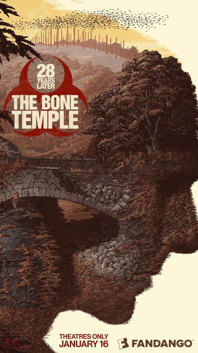 BDisgusting's tweet image. Four unique new posters for 28 YEARS LATER: THE BONE TEMPLE celebrate the sequel's release this week.