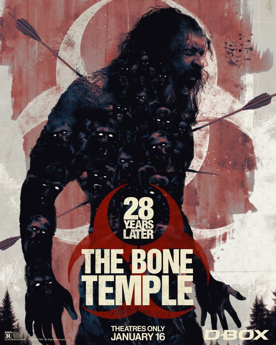 BDisgusting's tweet image. Four unique new posters for 28 YEARS LATER: THE BONE TEMPLE celebrate the sequel's release this week.