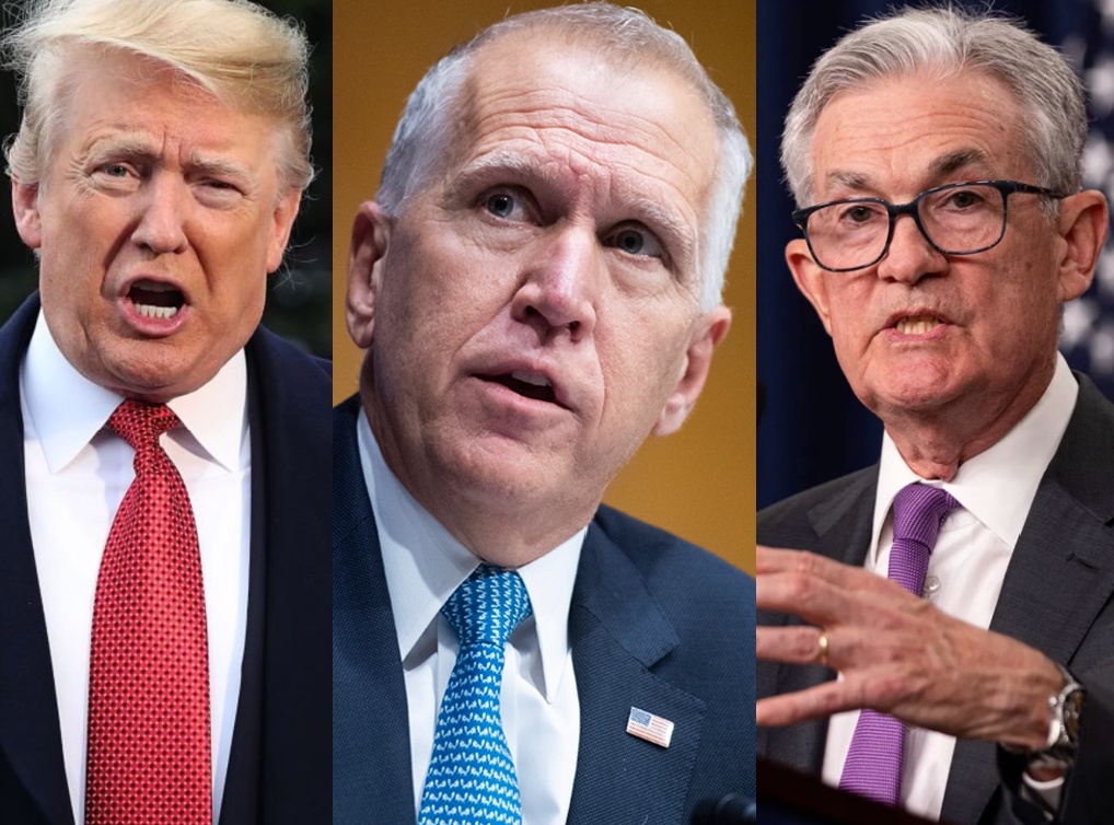 BREAKING: Republican Senator Thom Tillis enrages MAGA world by announcing that he will block ALL of Trump's appointments to the Federal Reserve in response to the sham investigation into Jerome Powell.

This just threw a monster wrench into Trump's fascist plans...

“If there