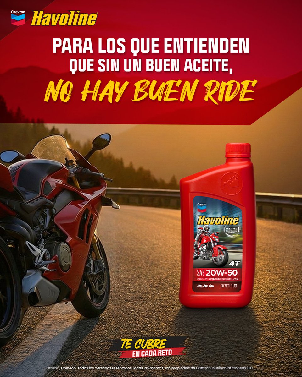 Solo los que saben, eligen el aceite correcto. 😉

#HavolineTeCubre