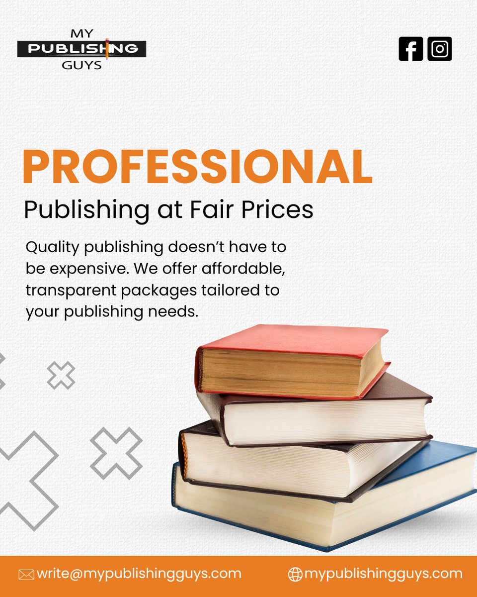GuysMy77764's tweet photo. Professional publishing doesn’t have to break the bank. We offer affordable, transparent packages tailored to your book and publishing needs.

#AffordablePublishing #BookPublishing #SelfPublishing #AuthorSupport https://t.co/ggzDW2SvWl