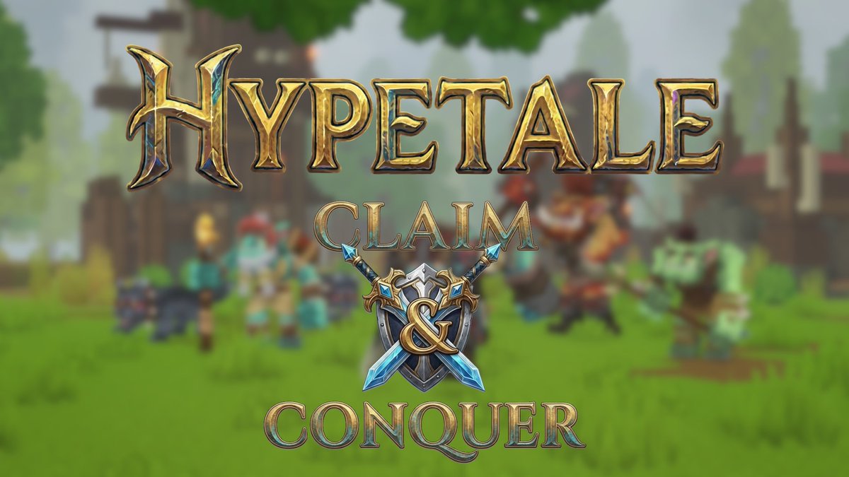 HypeTale_EU's tweet photo. 🚀 Our new #Hytale Claim&amp;Conquer server launches TOMORROW!

Build your sanctuary in your SafeZone or brave the wild for pure PVP action. ⚔️

Strictly NO P2W. Prepare for adventure! 👇 🧵 https://t.co/Juv0KbxJiy