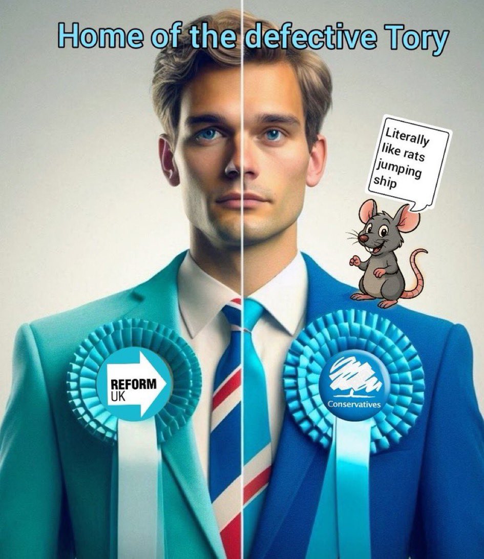 ChrisyDrThomas's tweet photo. @nadhimzahawi @reformparty_uk @Nigel_Farage Another Tory joins the #ToryDustbin
#ToryRefUK more Tory than the Tories
#RecycledTories https://t.co/BuYZFKTsF6
