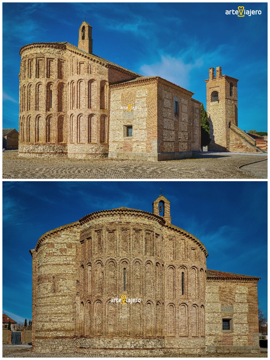 Hoy se ha derrumbado el ábside de la Iglesia de Nuestra Señora del Castillo, situada en Muriel de Zapardiel (Provincia de Valladolid). Es una lástima que se haya perdido esta maravilla del románico-mudéjar, declarada Bien de Interés Cultural en  1983
x.com/TribunaVall/st…