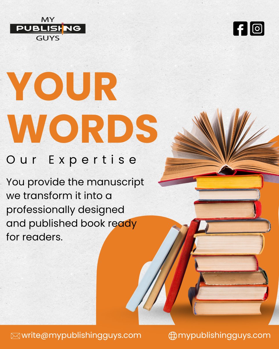 GuysMy77764's tweet photo. You provide the manuscript, we turn it into a professionally designed and published book, ready for readers.

#BookPublishing #SelfPublishing #AuthorSupport #ProfessionalPublishing
#ManuscriptToBook #EbookPublishing #PrintBookPublishing #PublishYourBook https://t.co/xTMzoz6LSj