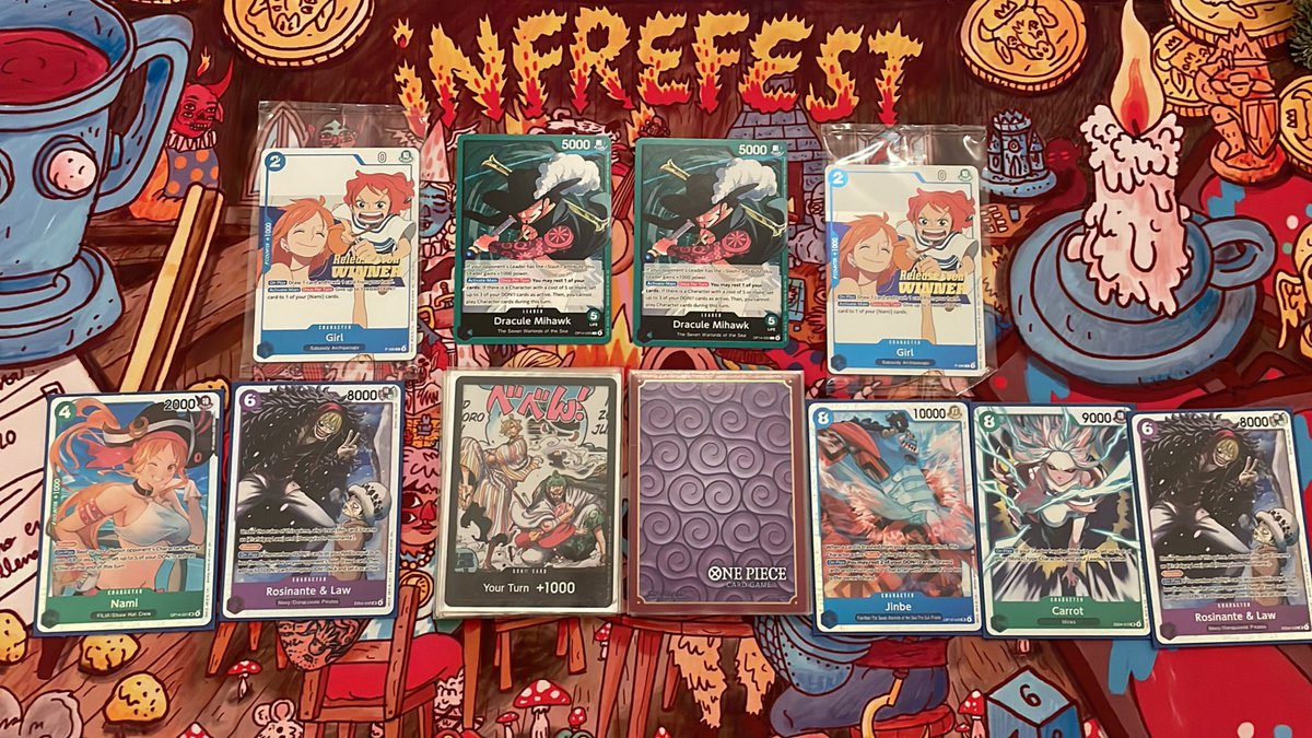 vilaps15's tweet photo. Cap de setmana rodó de ONE PIECE CARD GAME OP-14 Release Event! Encara que no vaig tenir molta sort en els "hits" de les obertures...

Dissabte 10/01 Freakshow Store, 26 persones:
5-0🏆

Diumenge 11/01 @TopdeckStore, 12 persones:
4-0 🥇

Agafant OP-14 amb moltes ganes!☠️ https://t.co/3aRRJhwXrd