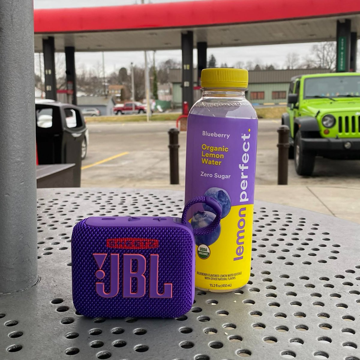 sheetz's tweet image. Tell us where you need some tunez for a chance at this JBL speaker.