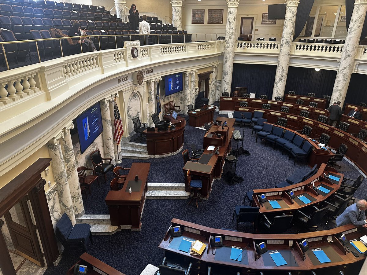 Getting ready for the Governor’s State of the State address! Today is the first day of the 2026 session. #idaho #idleg #idpol