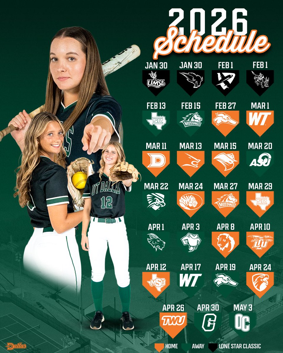 UT Dallas Softball tweet media