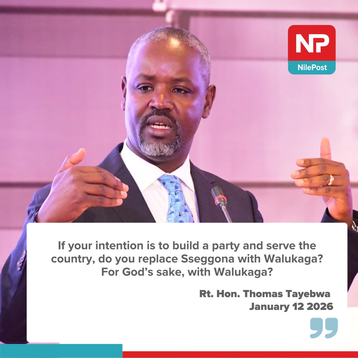 We don't determine intelligence, capability and performance by the size of the head. I am going to assume <a href="/Thomas_Tayebwa/">Thomas Tayebwa</a> possesses the capacity to reason.