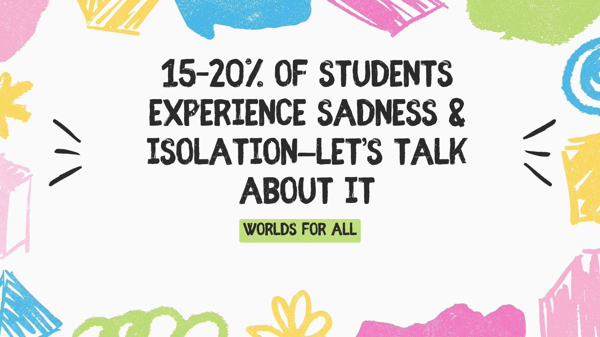 WorldsForAll_'s tweet photo. Did you know 1 in 4 UK students experience depression or anxiety? Rates have risen from 19% in 2014 to 26% in 2023. This is a growing crisis that needs desperate attention.

 #StudentWellbeing #MentalHealthAwareness #YouAreNotAlone #UKYouth #GrowthMindset #TeenMentalHealth https://t.co/LbAPfBPlpz
