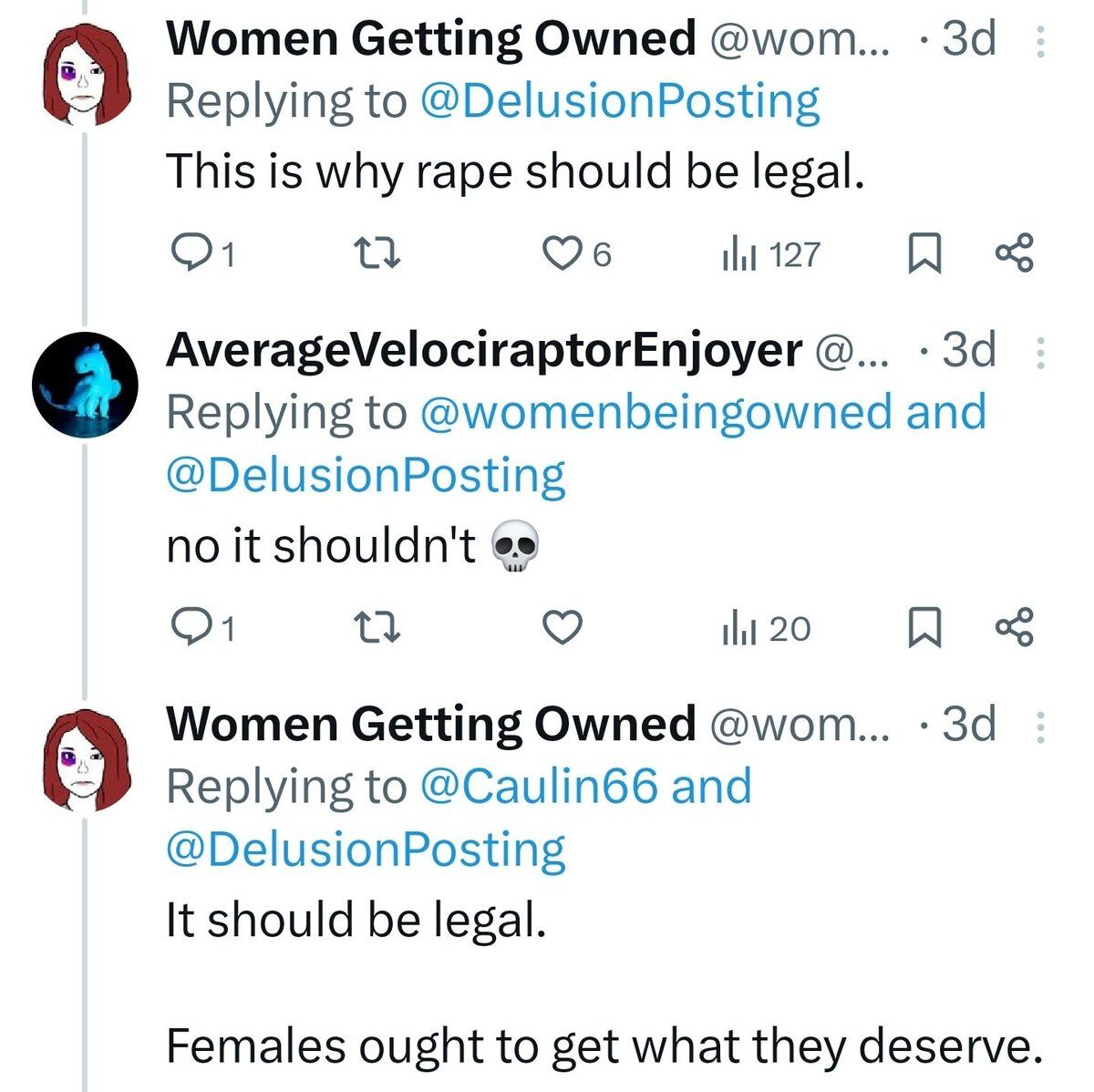 DelusionPosting's tweet image. 