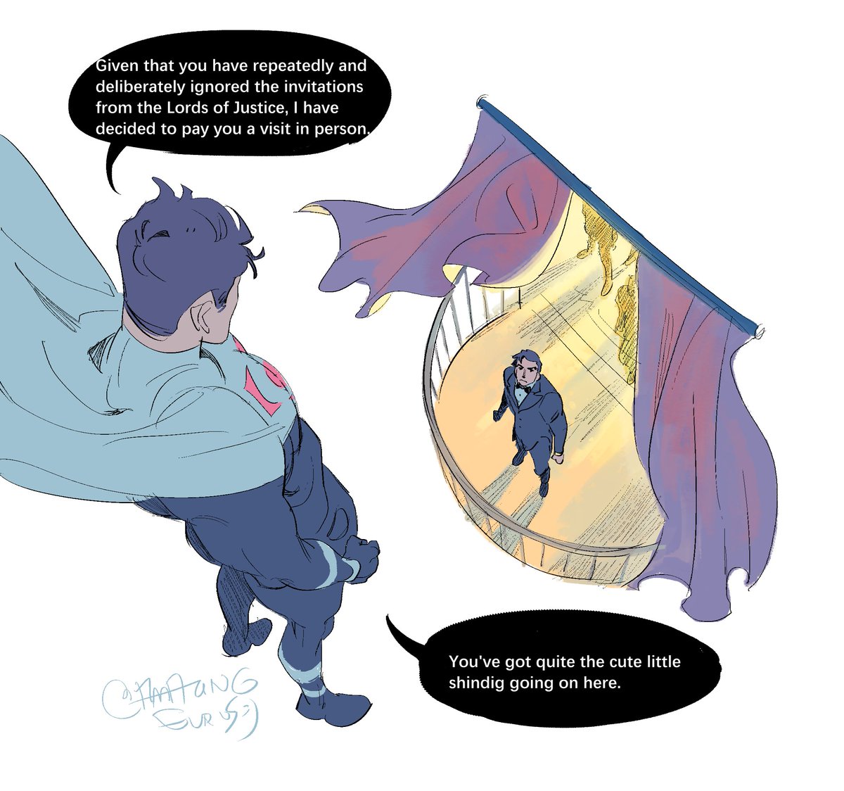 AMAZINGEEEURUS's tweet photo. A world where there is no Batman
#superbat https://t.co/VS73zyxoMd