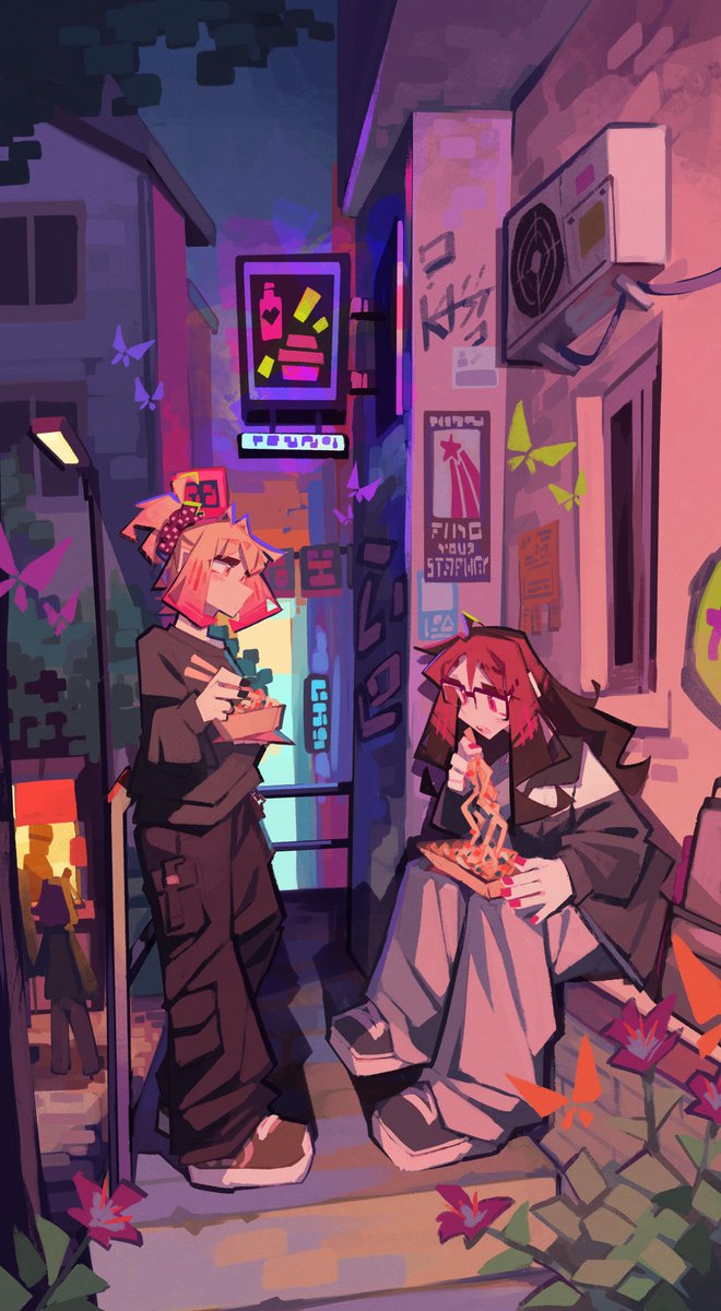 togekk0's tweet image. "I just ordered some noodles, want to come and get some for yourself?"