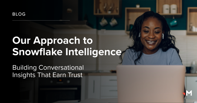 Faster answers aren’t enough. Modern analytics need accuracy, trust, and proactive insights. In this blog, see how <a href="/Merkle/">Merkle</a> approaches conversational insights on Snowflake Intelligence, and what makes them stick in production: bit.ly/49DgtTP