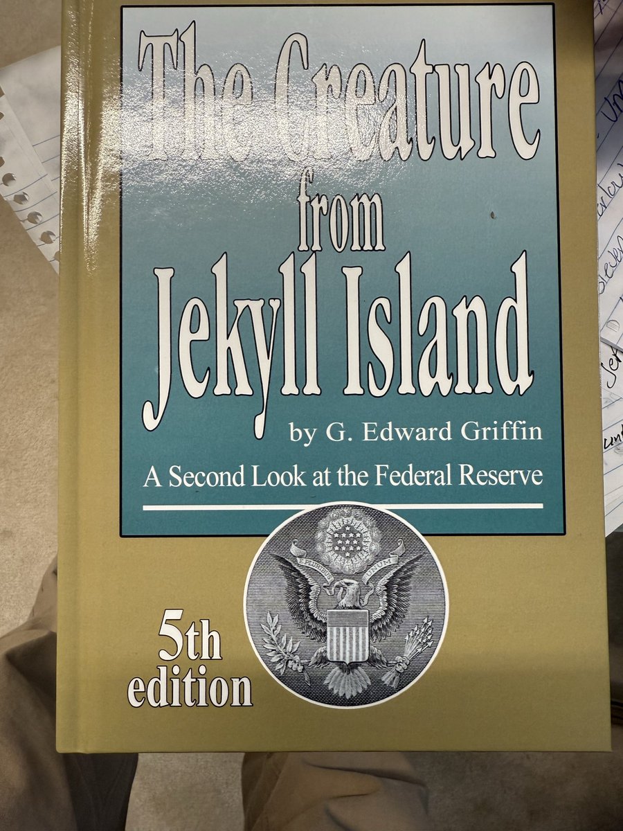 As we watch this debacle play out involving <a href="/realDonaldTrump/">Donald J. Trump</a> <a href="/DOJCrimDiv/">Criminal Division</a> 🆚 Jerome Powell and the <a href="/federalreserve/">Federal Reserve</a> ALONG with Senators being pressured by the Banking Lobby to NOT allow third-party platforms like <a href="/coinbase/">Coinbase 🛡️</a> pay yield on stablecoins, it may be a good time to read