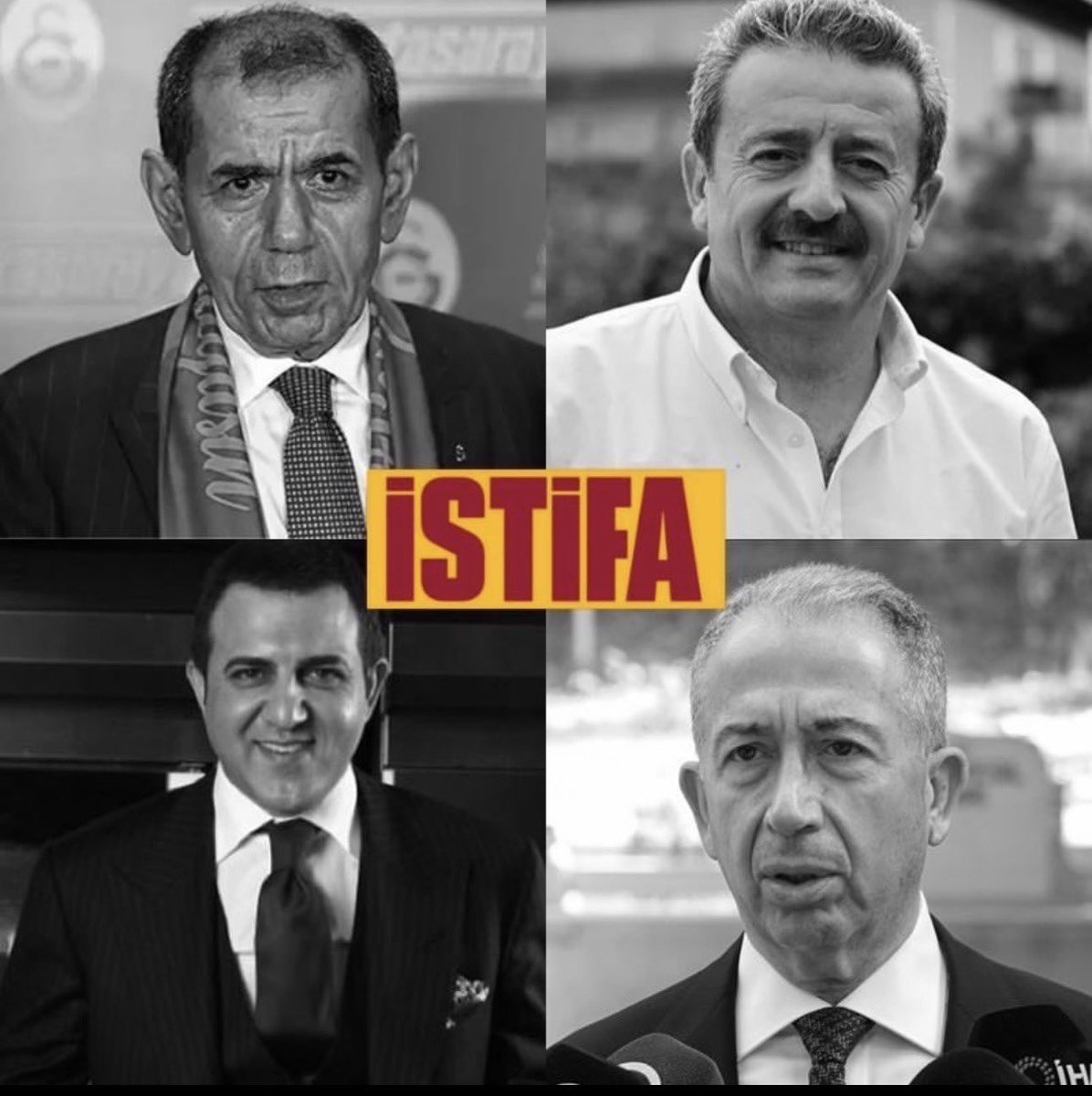 Hepiniz Gİ-DE-CEK-Sİ-NİZ!

GALATASARAYIN HAKKINI SAVUNAMAYAN!
GALATASARAYIN TARAFTARINA SAHİP ÇIKAMAYAN!

HERKES GİDECEK!

#ÖzbekYönetimiDurmasın