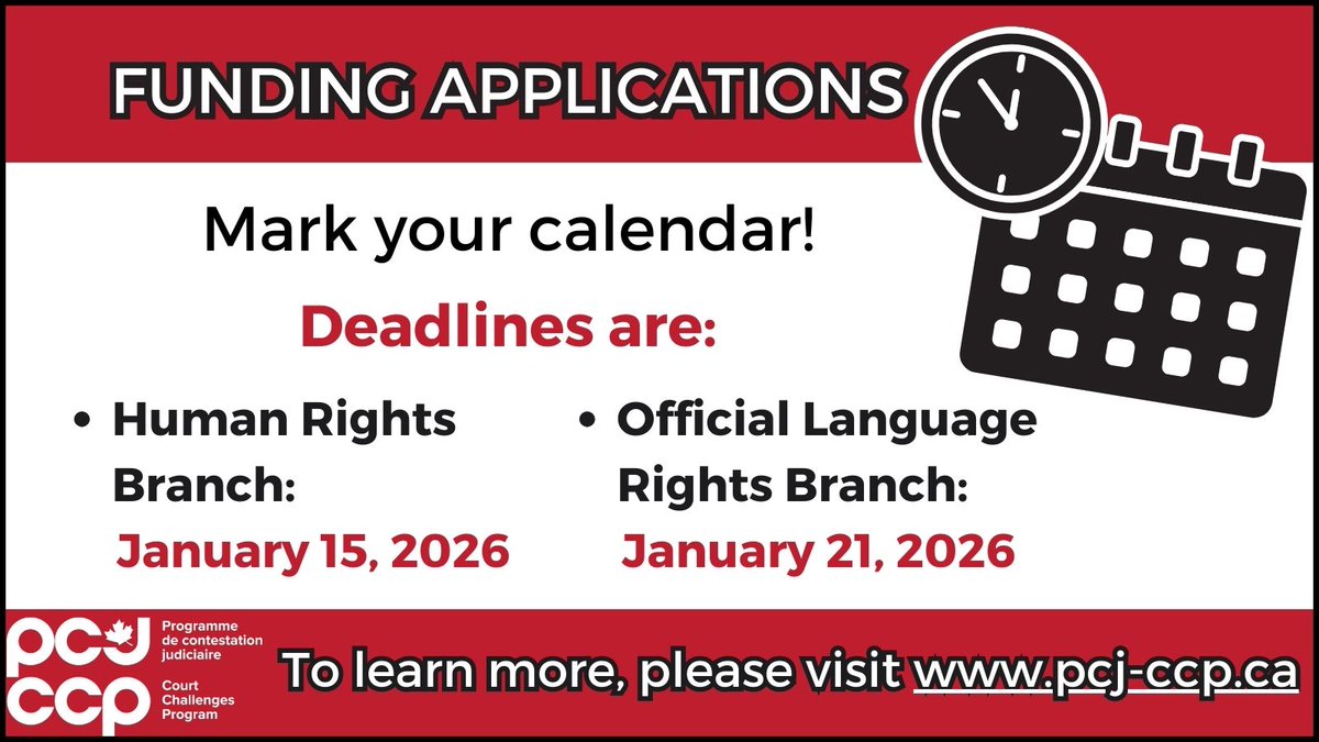 Court Challenges Programme contestation judiciaire tweet media