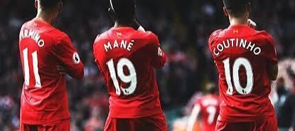 Connor_LFC8's tweet image. Firmino                             Mané                        Coutinho