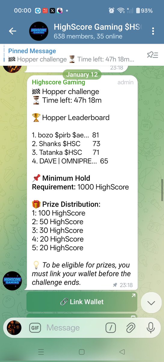 shankyboiz's tweet image. Stranger Things may be over.
But playing Hopper at @HighScoreHSC one can reminisce about the season ending that could have been.
For the next 48 hours join us come on the leaderboard and win more $HSC.