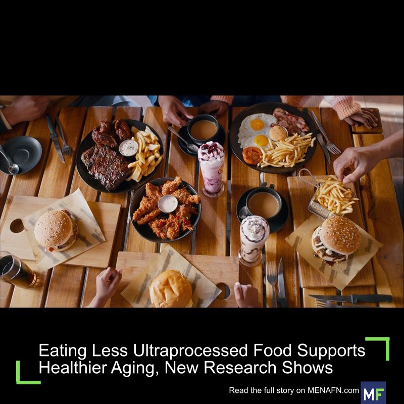 MENAFN's tweet image. Eating Less Ultraprocessed Food Supports Healthier Aging, New Research Shows #Eating #Less #Ultraprocessed #Food #Supports #Healthier #Aging, #Research #Shows #USA #Russia #Biden #Ukraine #War #Palestine #Gaza #Israel # dlvr.it/TQJSZp