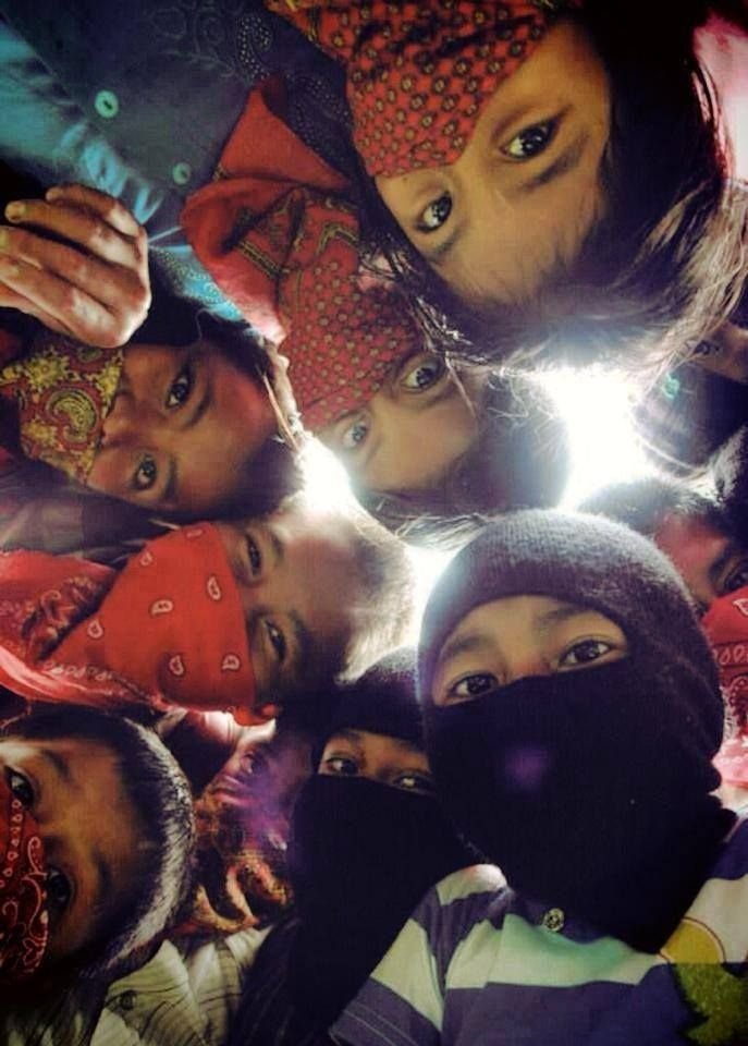 ultras_antifaa's tweet image. The Zapatista children of Chiapas.