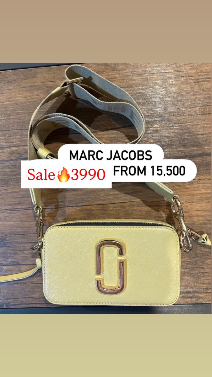 aaideer2's tweet photo. Sale!🔥 ส่งต่อ 3,990ชอป 15,500🔥กระเป๋าMarc jacobs รุ่น snap shot แท้100% อปก.ครบ🥰ของเค้าใช้เองค่า สีเบจหายากค่าสีส���ยมากก🥺#ส่งต่อatreasurebox #ส่งต่อเสื้อผ้า #ส่งต่อกระเป๋า #marcjacobsthailand #ส่งต่อmarcjacobs #marcjacobthailand #marcjacobsมือสอง #coachthailand #longchampมือ2 https://t.co/Uq8kS8NFTW