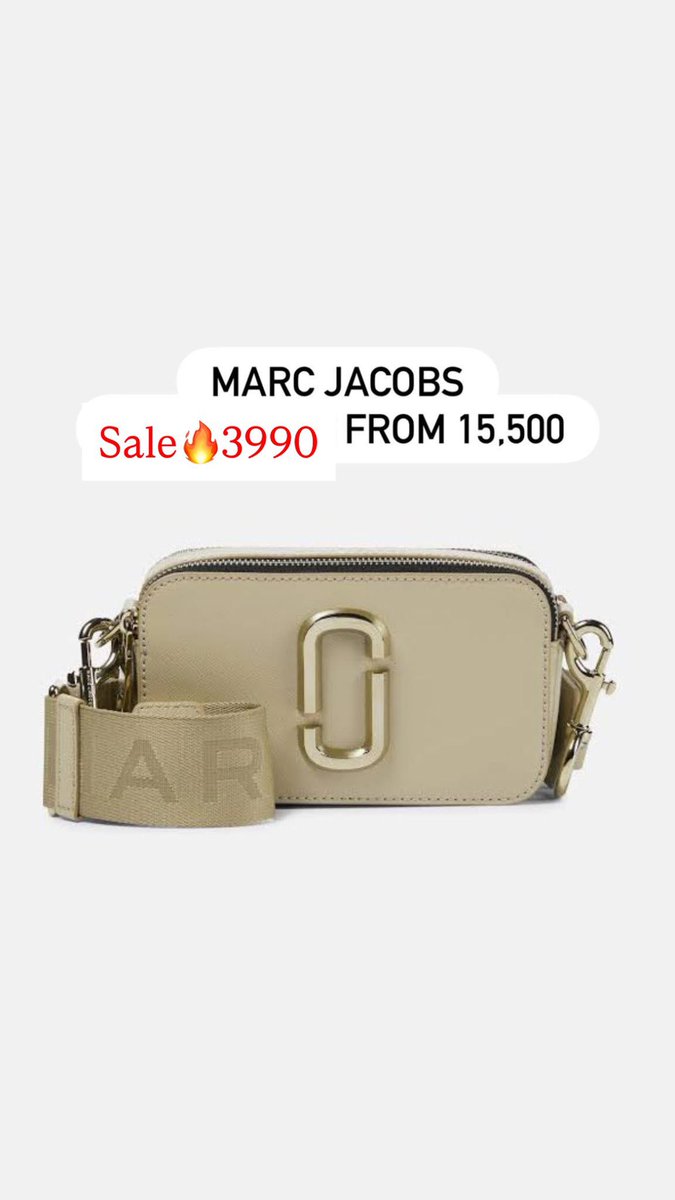aaideer2's tweet photo. Sale!🔥 ส่งต่อ 3,990ชอป 15,500🔥กระเป๋าMarc jacobs รุ่น snap shot แท้100% อปก.ครบ🥰ของเค้าใช้เองค่า สีเบจหายากค่าสีส���ยมากก🥺#ส่งต่อatreasurebox #ส่งต่อเสื้อผ้า #ส่งต่อกระเป๋า #marcjacobsthailand #ส่งต่อmarcjacobs #marcjacobthailand #marcjacobsมือสอง #coachthailand #longchampมือ2 https://t.co/Uq8kS8NFTW