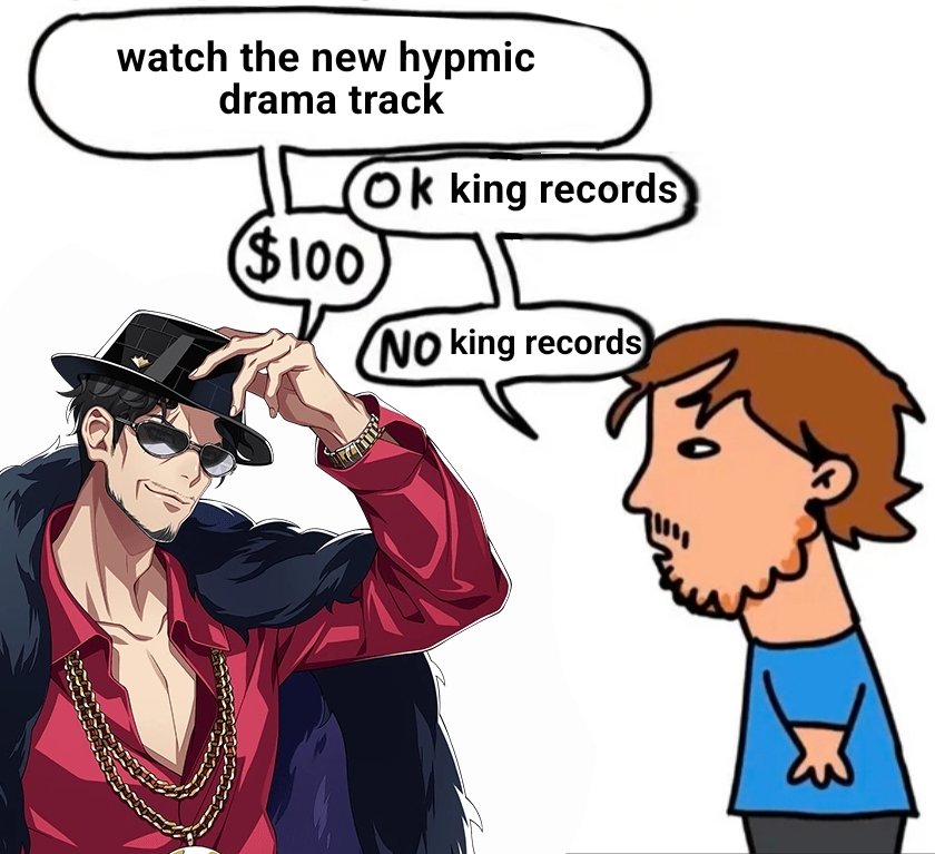 i want new hypmic drama track...