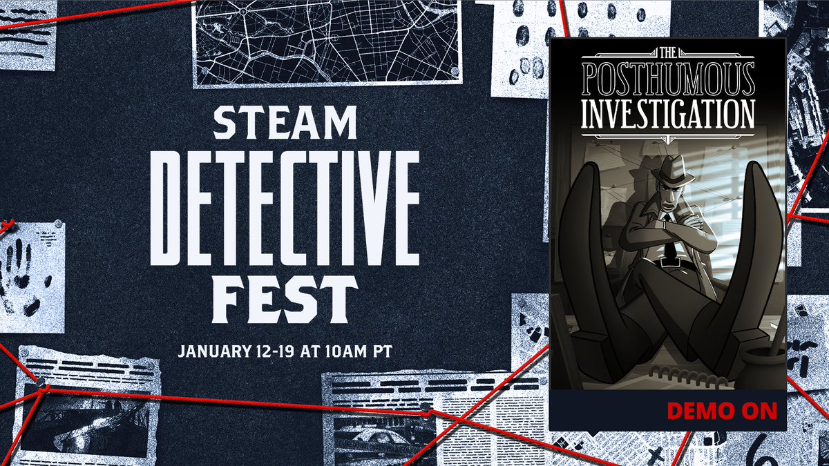 mgaiastudio's tweet photo. We're back!! And at the festival that's totally our game's vibe 
Check out amazing detective games on Steam and don't forget to add The Posthumous Investigation to your wishlist! (link in bio) 

#MachadoDeAssis #IndieGames @nuuvem @CriticalLeap https://t.co/1DRb5DVNrT