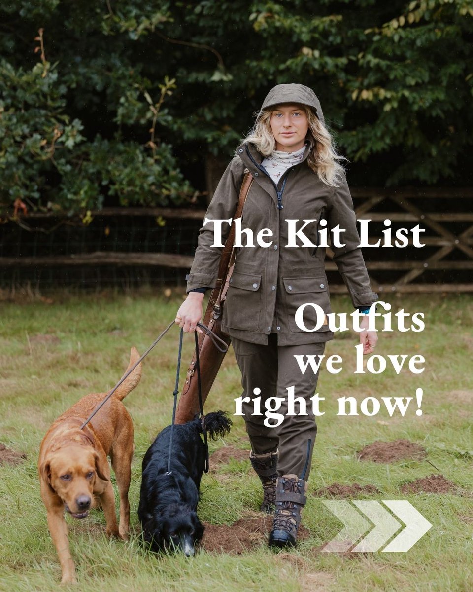 newforestcloth's tweet photo. 🌧️ Silent. Waterproof. Built for the field.
The Country Sport range delivers ultimate protection from rain, sleet &amp; snow with quiet brushed fabric and a 10,000 waterproof rating.

Ladies Country Sport Jacket
Country Sport Trousers
Dedito Moorland Waterproof Boots https://t.co/IKHV37cY40