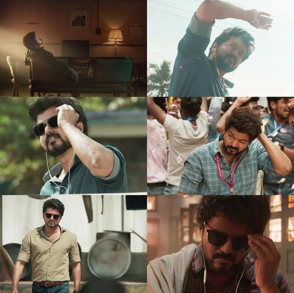 Actor_Vijay's tweet photo. Arguably career best looks for Vijay on screen. https://t.co/vger5llAi1