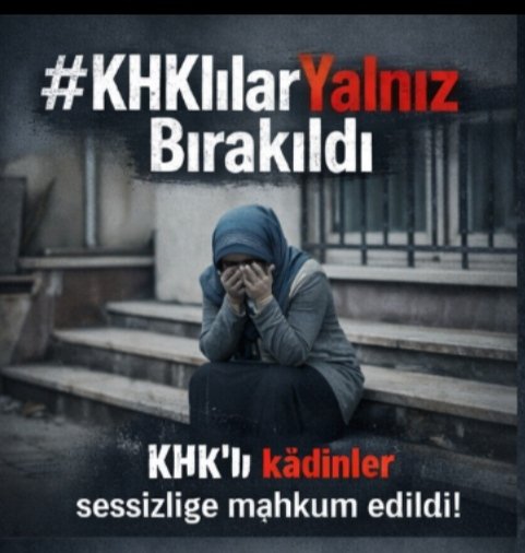 Bebekli annelere varıncaya kadar ötekileştirildik..
#KHKlılarYalnızBırakıldı