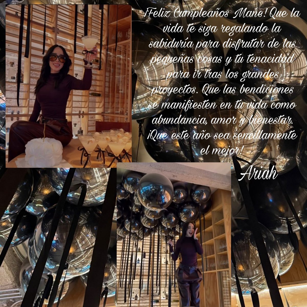 ascz13374794's tweet photo. 🎉 Felicidades!!! Mane hoy celebramos tu vida que todo lo que desees se realice por un maravilloso nuevo año lleno de proyectos, aventuras y bendiciones 🥳🎂
#ManelykGB
#ManelykGonzalez
#ManeDay https://t.co/YlADO9RYrA