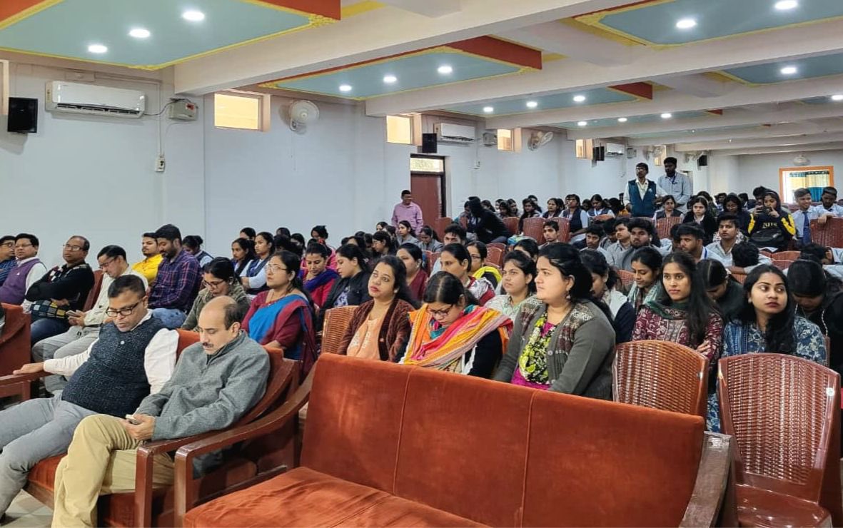 ABVPVoice's tweet photo. On the occasion of National Youth Day, ABVP Bhubaneswar Mahanagar, under ABVP Odisha (Purba) Prant, organized a seminar at NIIS Group of Institutions on “Swami Vivekananda’s Ideology and Its Relevance for Gen Z.”

Sh. Govinda Nayak, National Joint Organising Secretary ABVP, graced the program as Chief Guest and addressed students, inspiring them to imbibe Vivekananda’s ideals of strength, character, and nation-building.

ABVP continues to ignite youth consciousness and guide the next generation toward purposeful leadership.

#NationalYouthDay