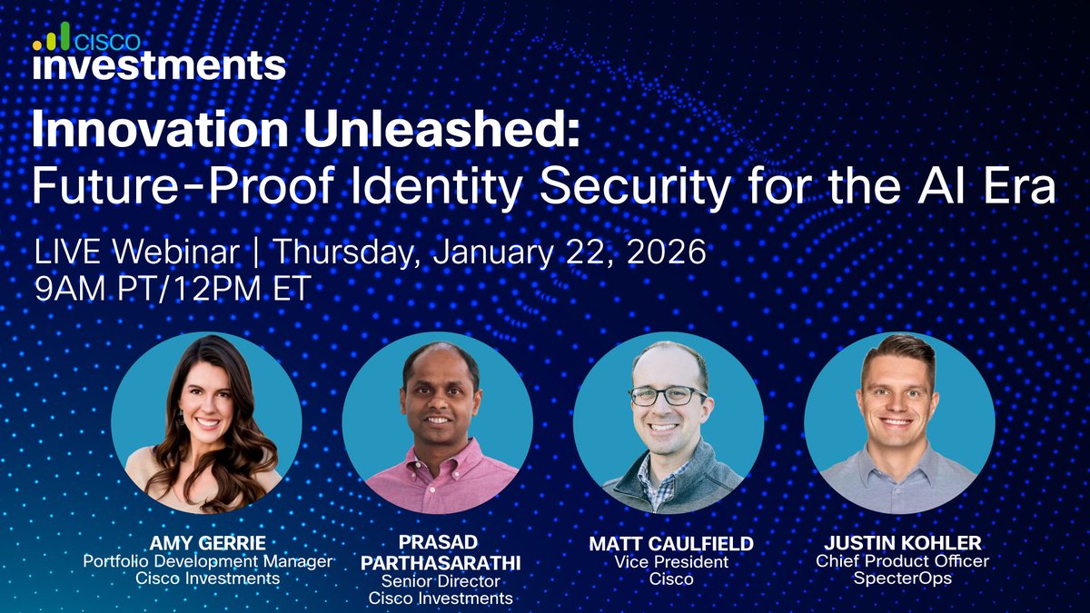 Cisco Investments tweet media