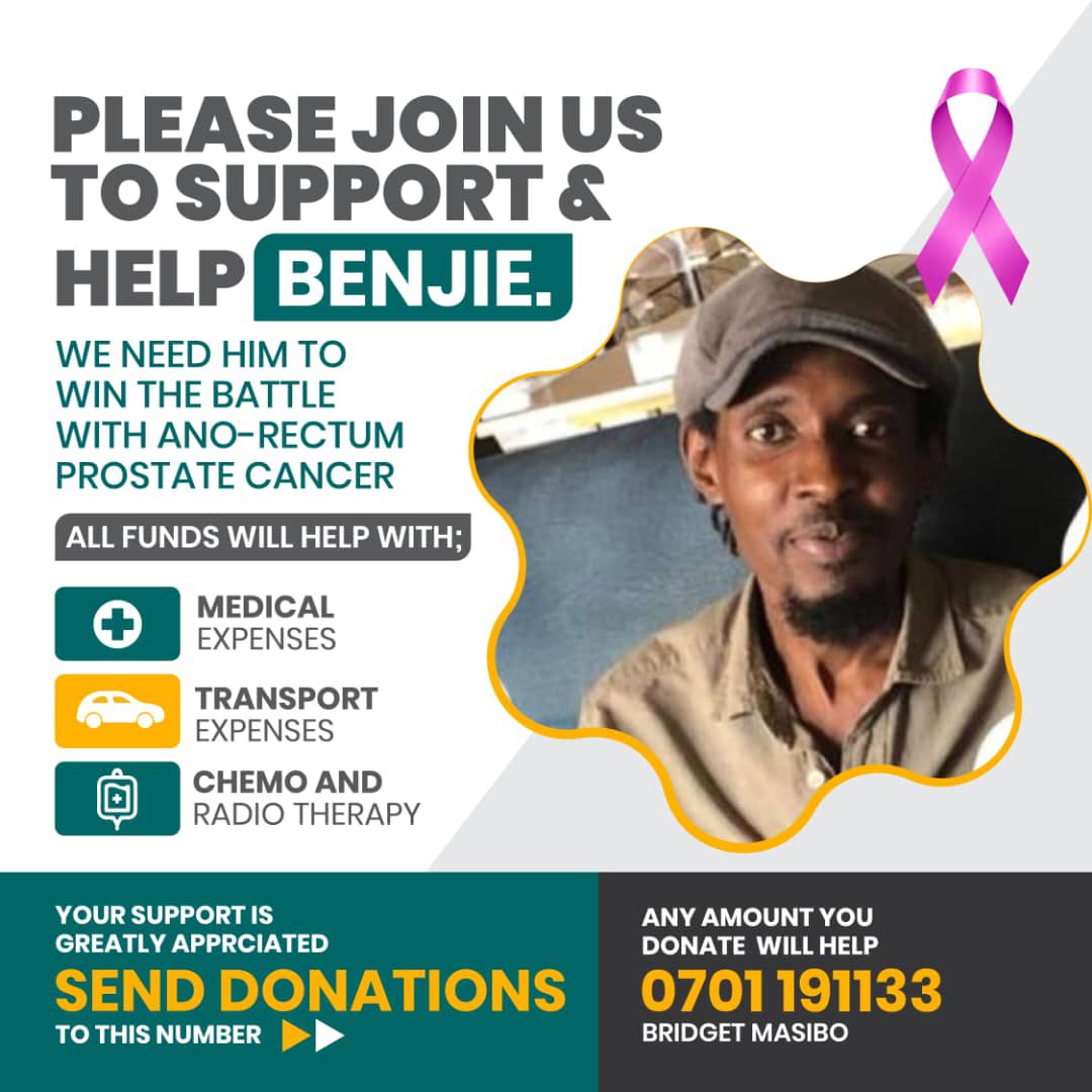 beewol's tweet image. Unfortunately, @mukalege lost the battle and succumbed to Cancer. He passed on a few hours ago. 

There is now a struggle to clear the outstanding bill (About UGX 3M). 

If you can offer some financial support, please do so. Check the poster for details.

Thank you, in advance.