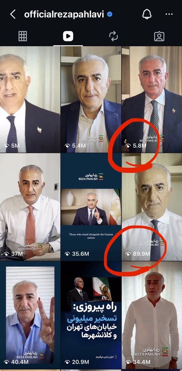 theHirad's tweet image. If you think he’s unpopular look at the view count on his videos before and after the internet blackout in Iran.